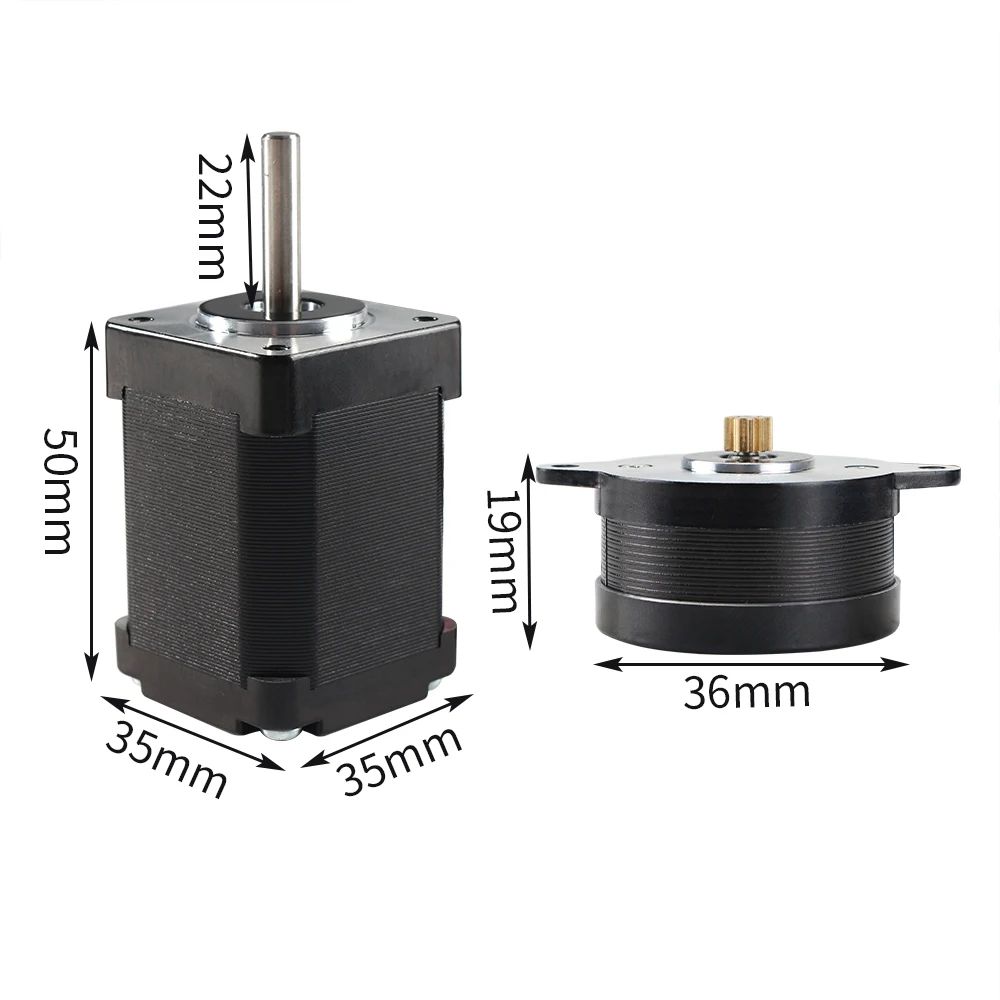 Imagem -03 - Toaiot-voron Micron Motor Kit High Torque 42 Mais 36 Stepper Motors com Cabo Acessórios para Impressora 3d Conjunto