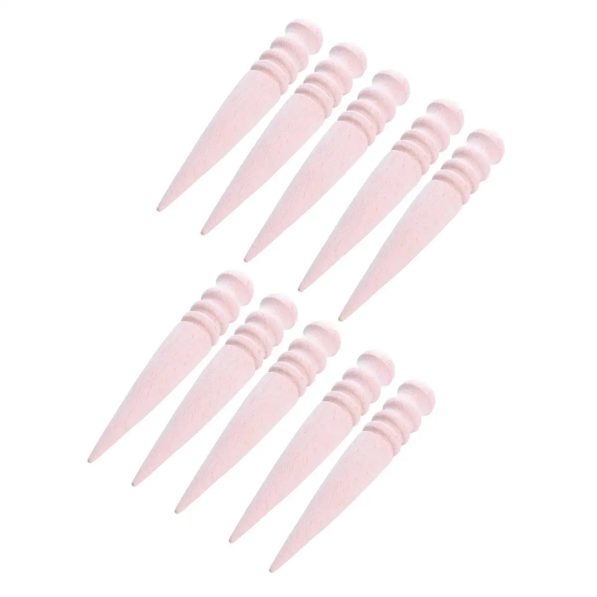 

10 PCS Suite Work Polishing Compound Device Wooden Sewing Products Slicker