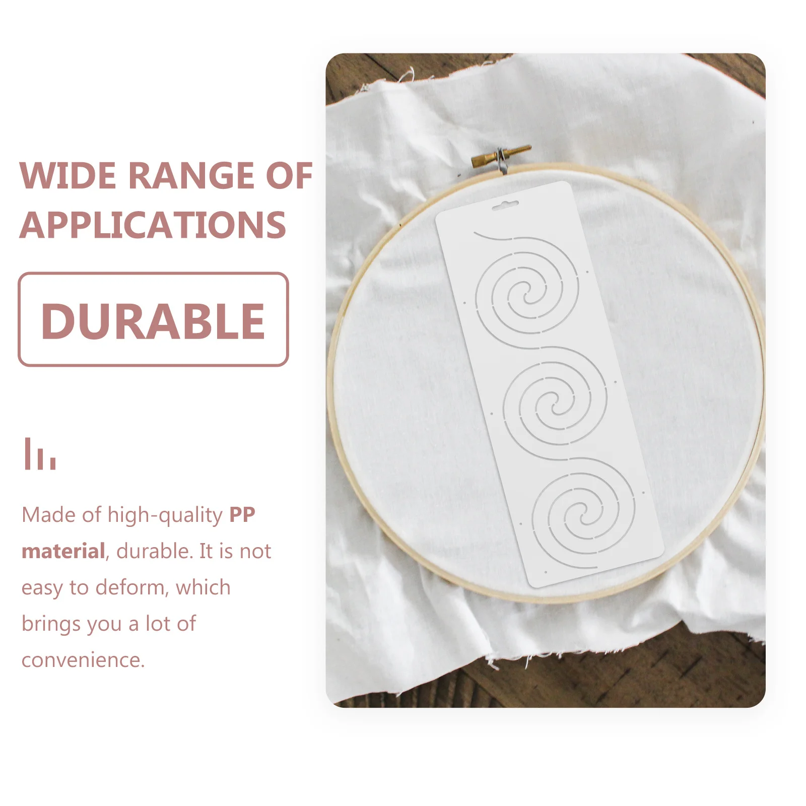 

1pc Diy Quilting Template Smooth Edge Sewing Ruler For Craft Patchwork Drawing Transparent Cutting Tool Sewing Gauge