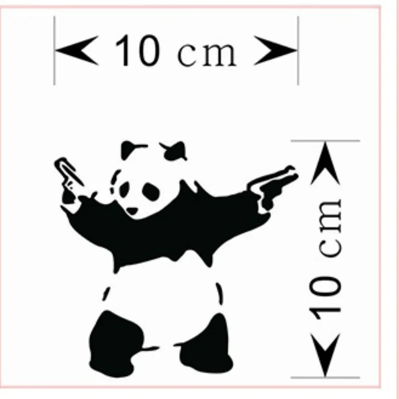 Panda stickers Patterns Car Stickers Cars Styling Exterior Decoration Waterproof Accessories Diy Vinyl Decals
