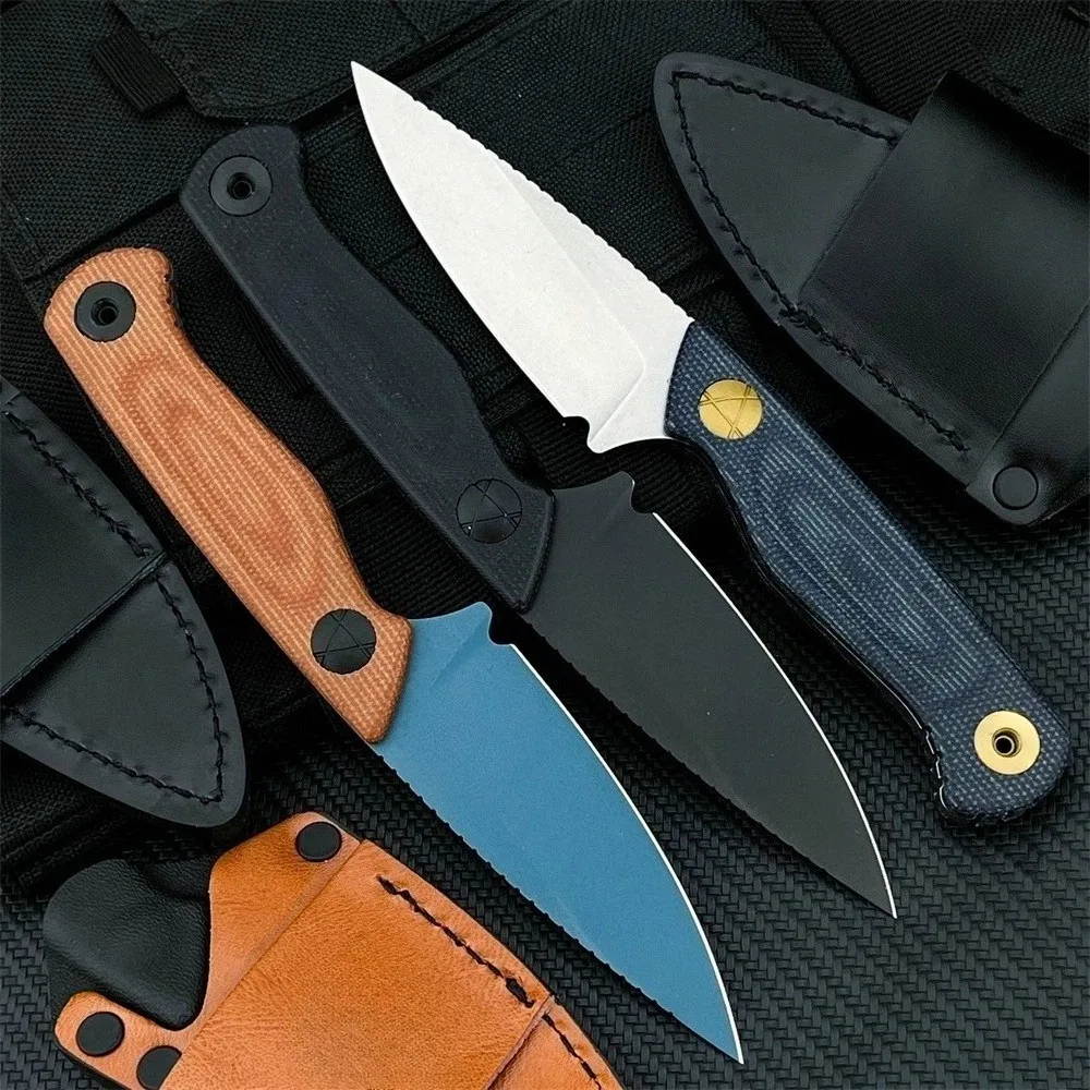 

High-Quality BM 203 Dacian Tactical Fixed Blade D2 Steel Blade G10 Handle Jungle Hunting Camping Self-Defense Tool with Sheath