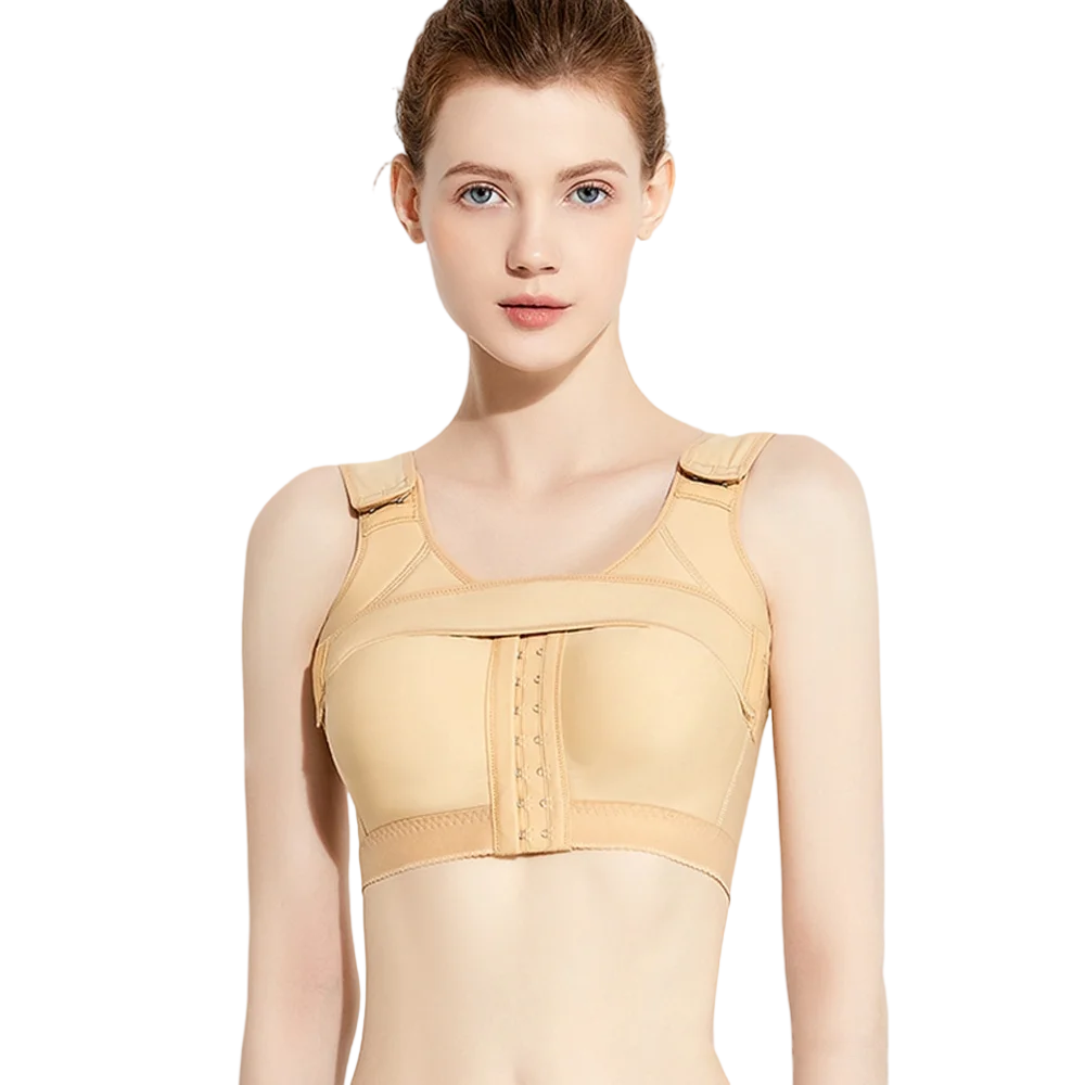 Women Shapewear Tops Breast Augmentation Surgery Compression Underwear Mediacal Grade Garment Bust Operation Fixed Shaper Bra