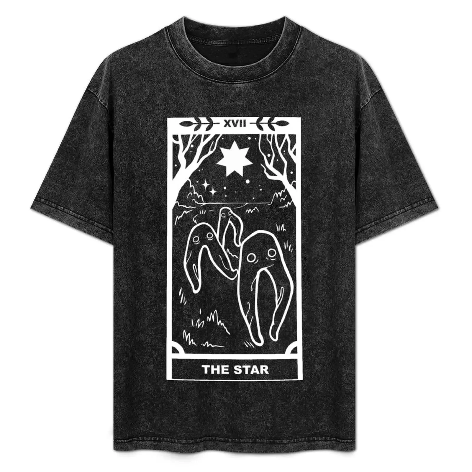 

Fresno Nightcrawlers x The Star Tarot Card - White Lines T-Shirt man t shirt cotton man tshirt T-Shirt
