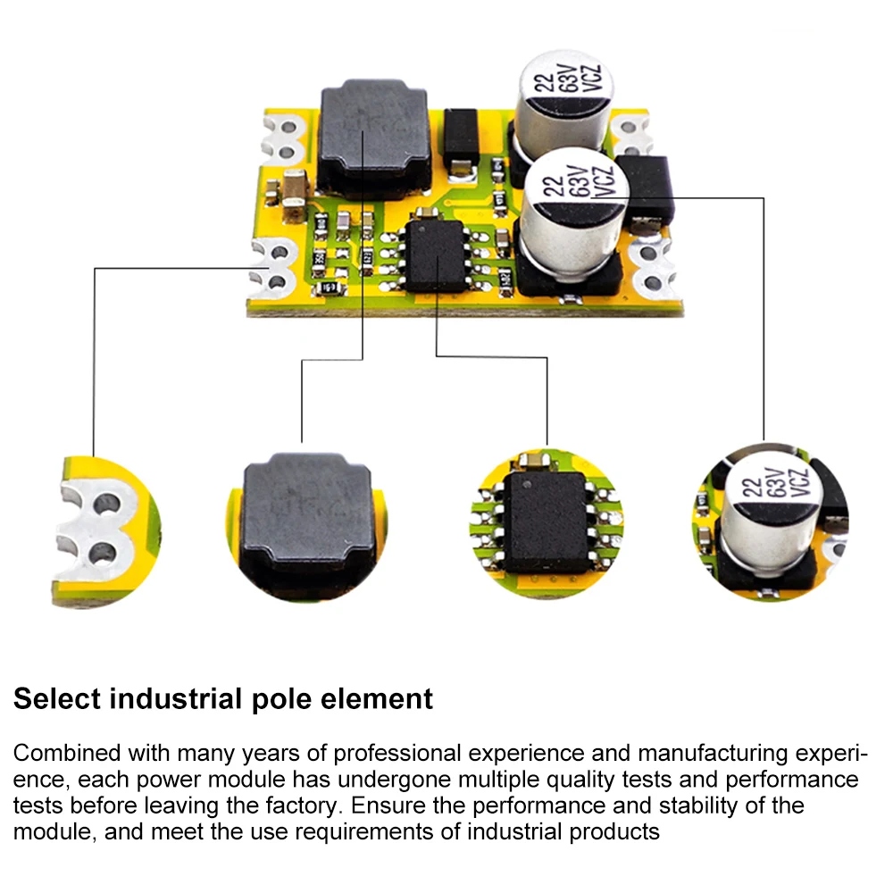 DC-DC 2A 3.3V 5V 9V 12V Voltage Regulator Power Supply Module 8-55V Buck Converter DIY Power Supply Step-Down Module