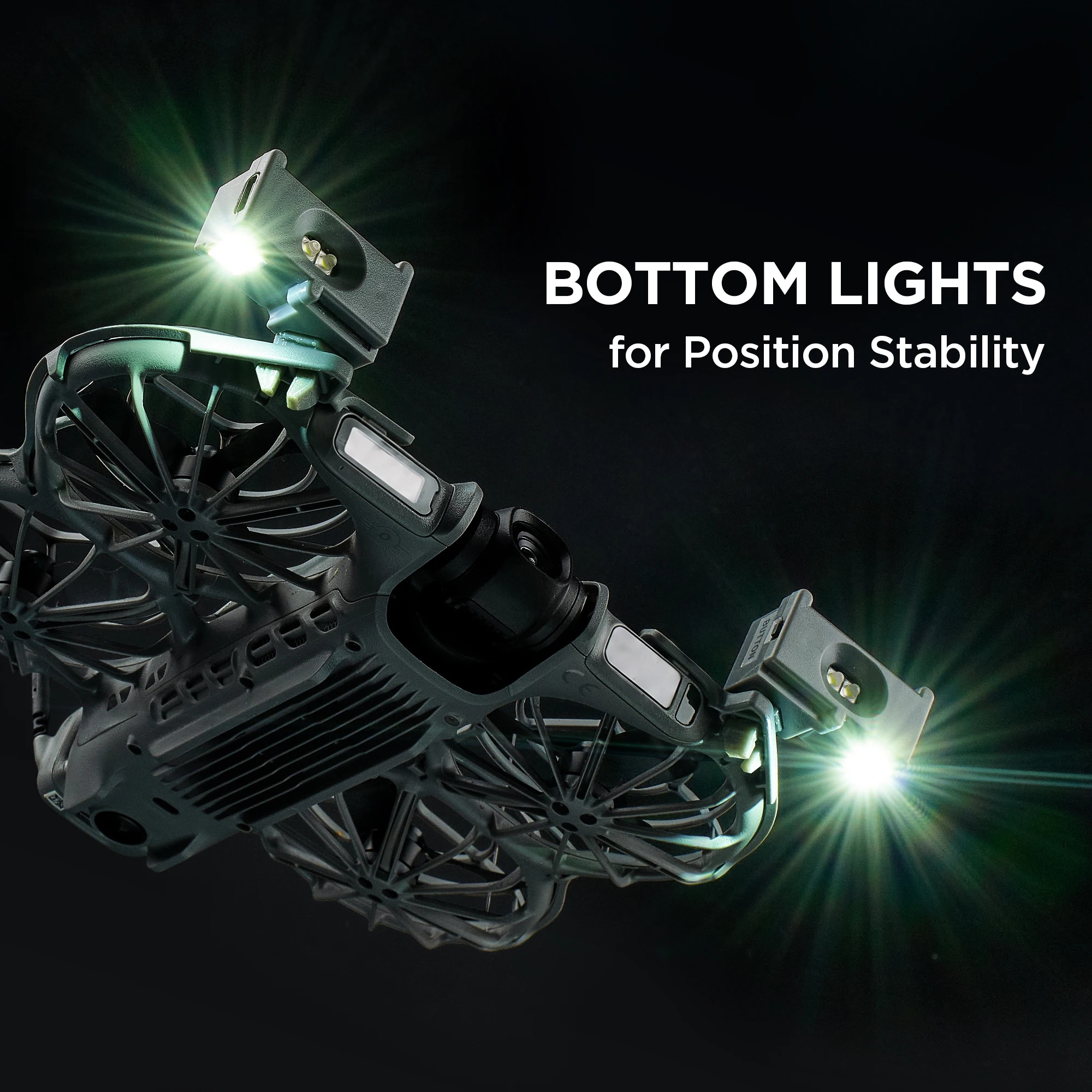 VIFLY Neo2Beam Search Light Dual Pack Compact Headlamp for DJI Neo 2
