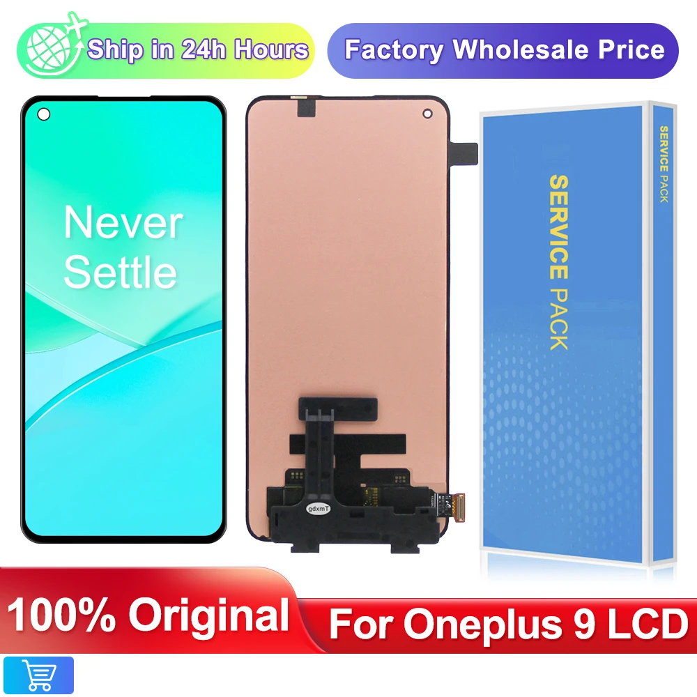 

Original 6.55'' For OnePlus 9 1+9 lcd Display Touch Screen Digitizer Assembly For OnePlus 9 LE2113, LE2111 Screen Replacement