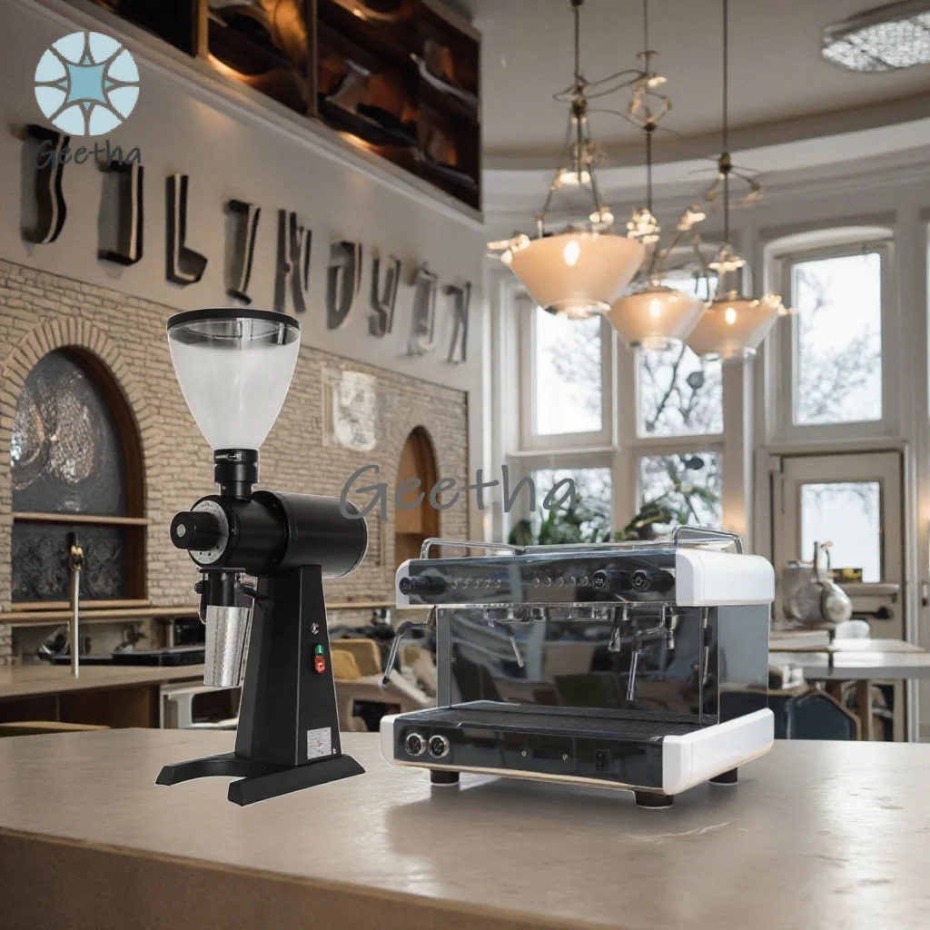 Multifunctional 110V Semi Automatic E61 2 Group Commercial Coffee Maker Cappuccino Espresso Coffee Machine for Shops