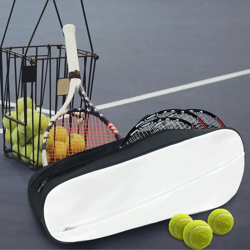 

Racquet Bag 10L Tennis Racquet Case Bag Badminton Racket Bag Tennis Racket Cover Bag For Beginners Professional Tennis Players