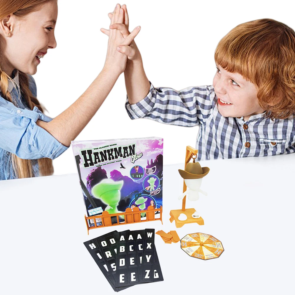 Magnetic Hangman Mystery Word Guessing Game Fun Board Game for Kids and Adults