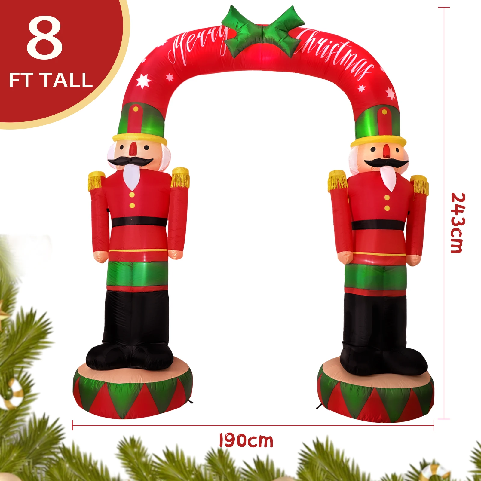 Arco Gonfiabile Natalizio con - Christmas Lights Outdoor recensione e prezzo