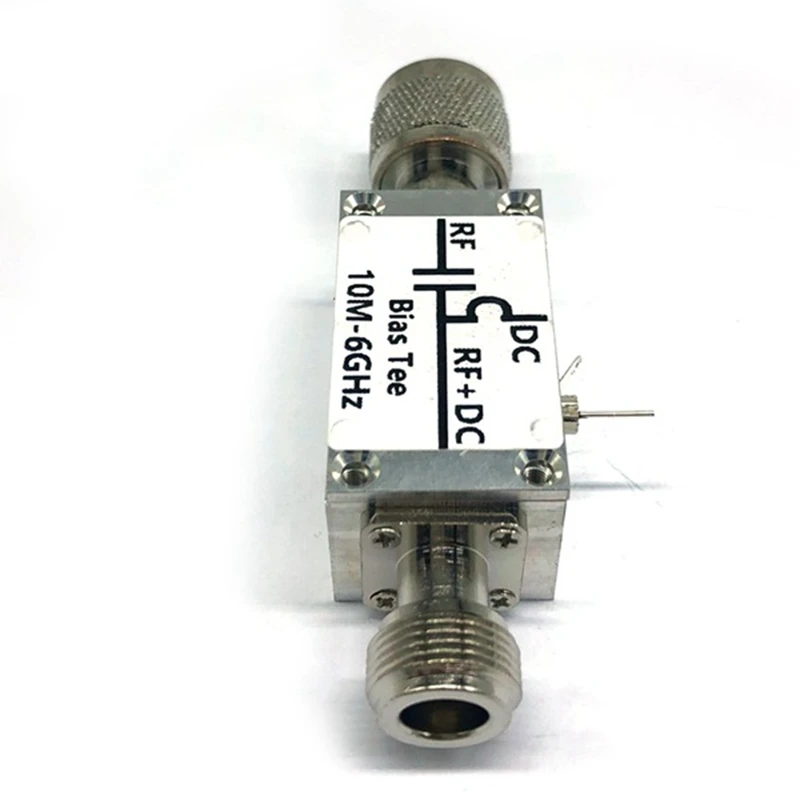 RF Viés Tee Alimentador de Banda Larga, Blocker Isolator, Chefe de Rádio HAM, RTL SDR LNA Amplificador, 10 MHz-6000 MHz, 6G Hz