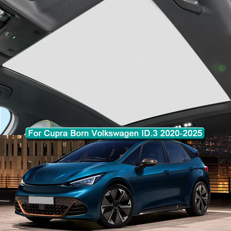 

Автомобильная фотография для Cupra Born Volkswagen ID.3 2020-2024 2025 Электростатическая Адсорбция солнца фотолюминесцентное затенение