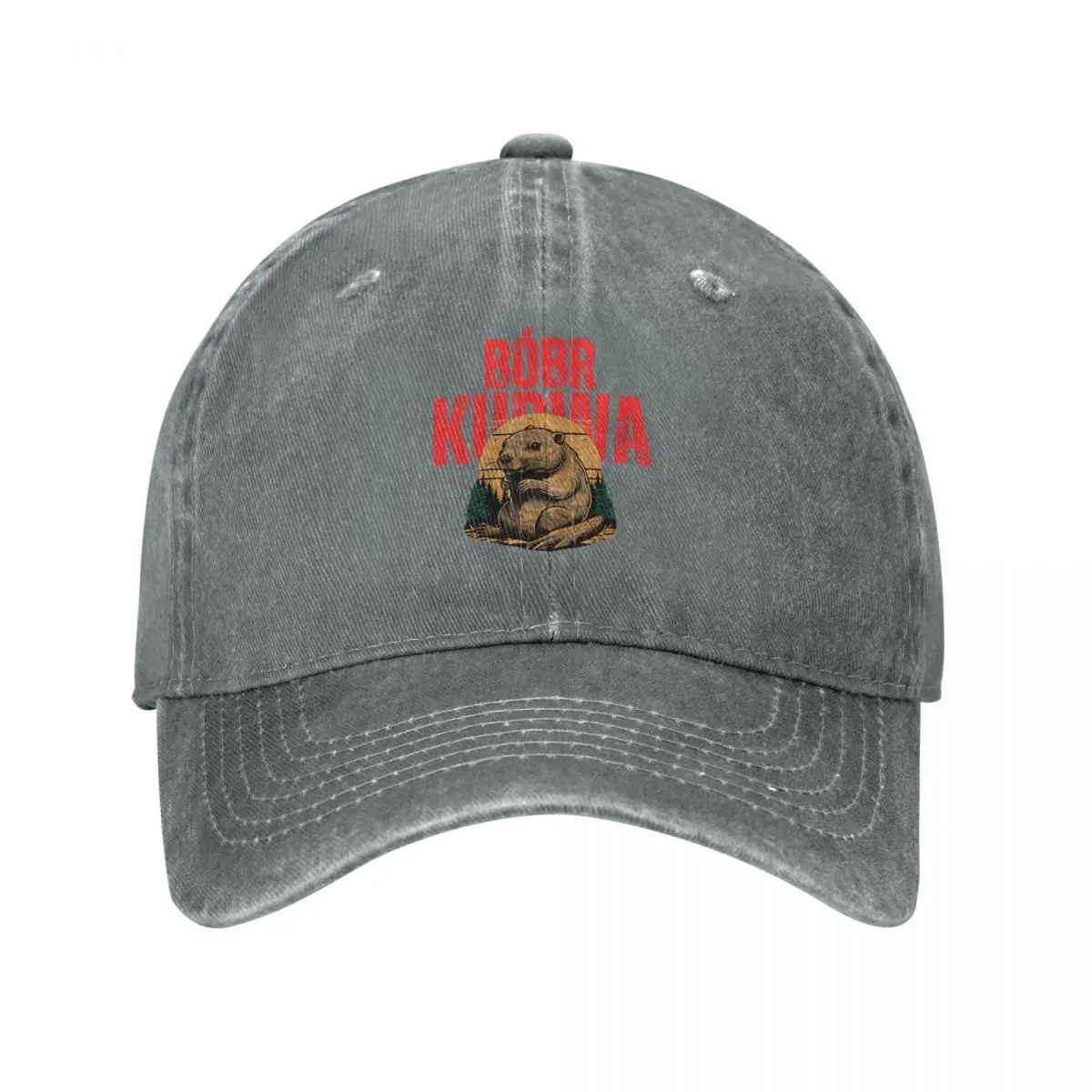 Chill Baseball Caps Peaked Cap Bobr Kunwa Funny Beaver Sun Shade Hats for Men