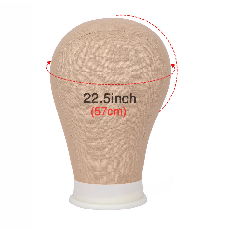 Display Canvas Block Head Mannequin Stand 21
