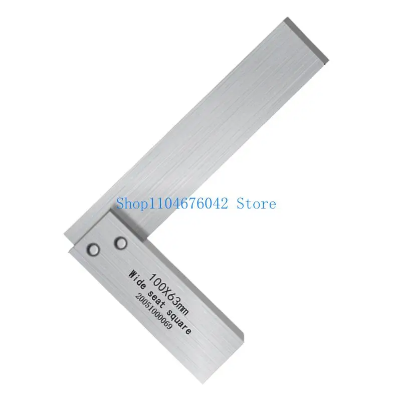 5asd Thước đo góc bằng thép carbon công nghiệp Công cụ đánh dấu và bố cục chính xác Công cụ dễ dàng mang theo cho thợ máy