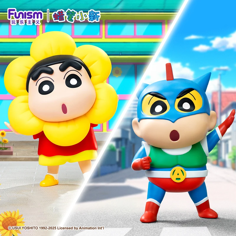 

21cm Original Authentic Crayon Shin-Chan Kawaii Anime Figure Peripherals Model Toys Norishinosuke Doll Ornaments Birthday Gift