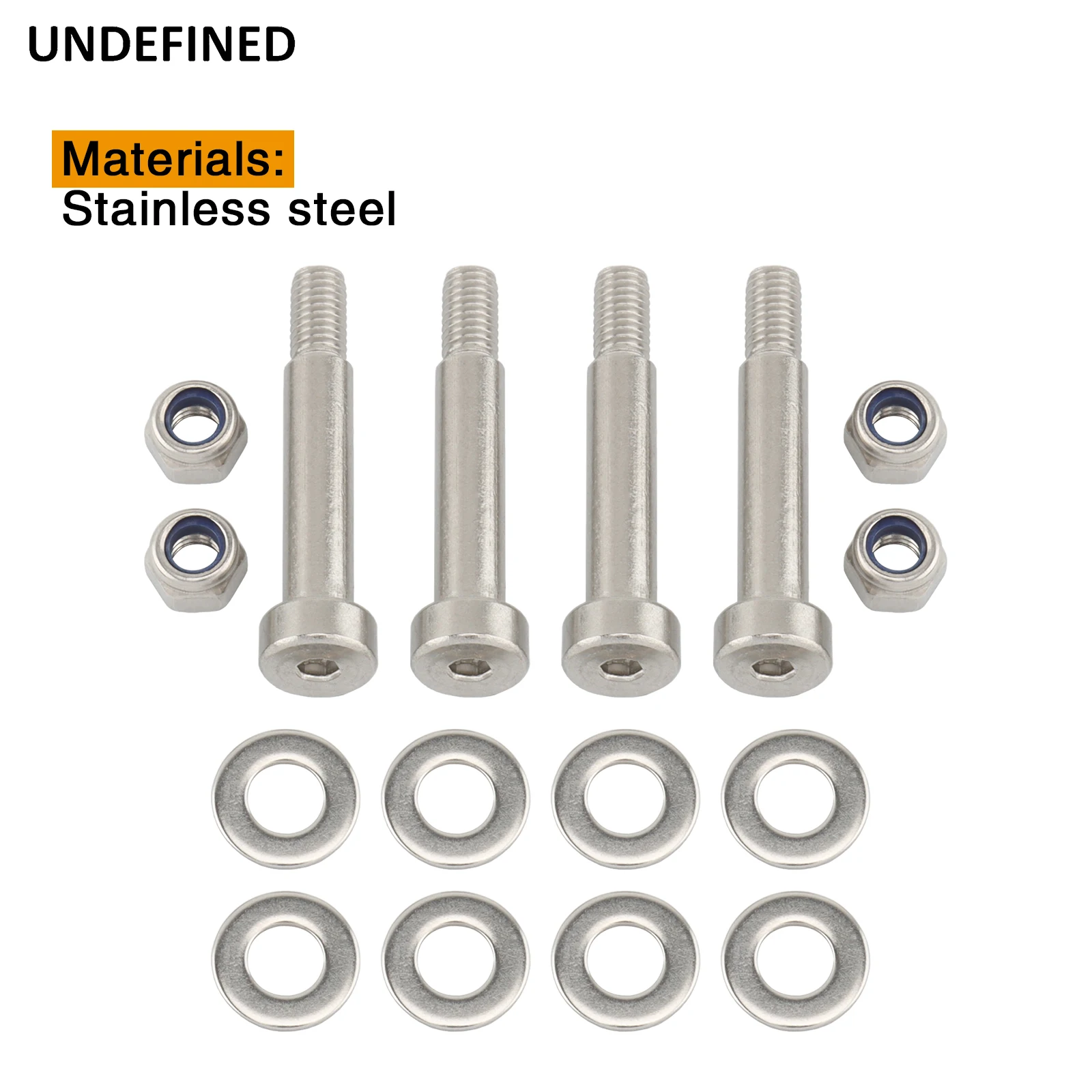 Motorcycle Footrest Pedal Pads Bolt Floorboard Mounting Kit fits for Harley Touring Road Electra Street Glide Road King Softail