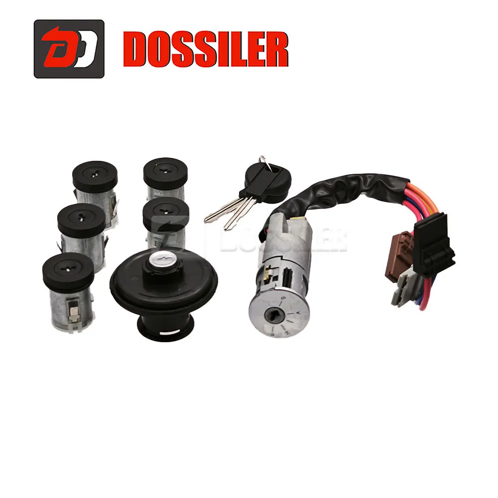 4162F4 Dossiler Lock Set Ignition Switch Kit For Citroen Jumpy Peugeot Expert Fiat Scudo Door Lock Barrels 4162L9 4162S1 4162-S1