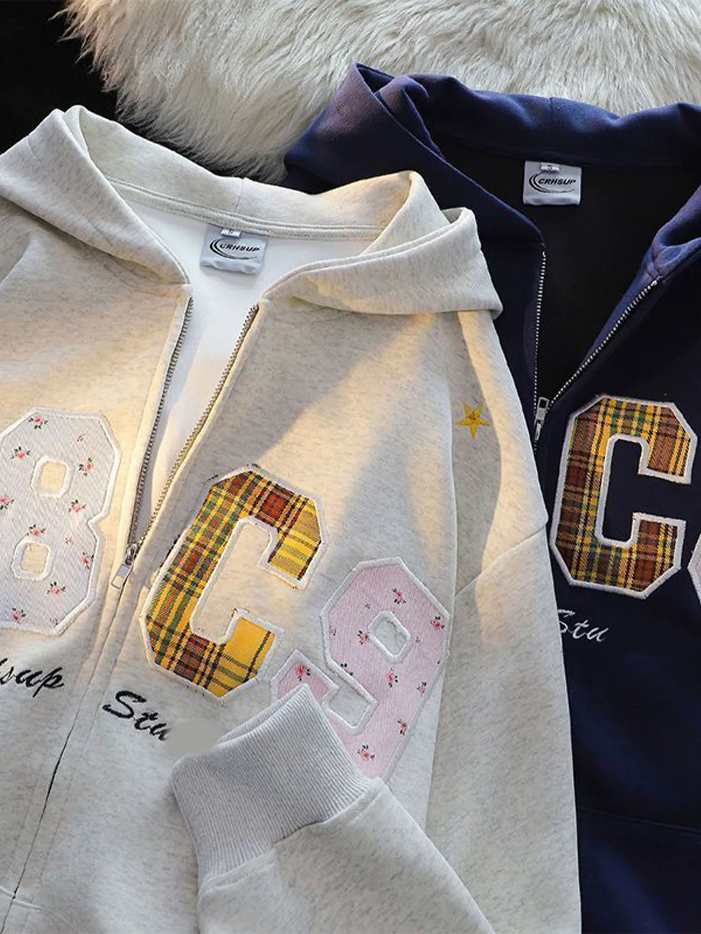 

Свободная повседневная женская толстовка с капюшоном, кардиган, креативный буквенный принт, модная осенне-зимняя американская Sle Teana Snow Premium Quali