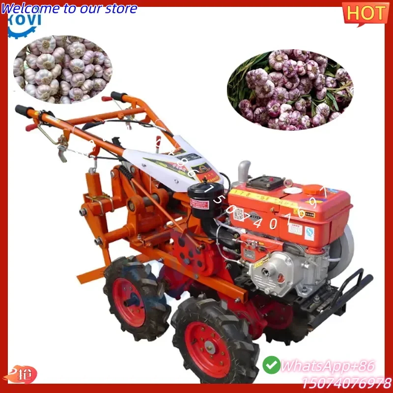 2026 2 Row Garlic Potato Harvester Peanut Machine Harvesting