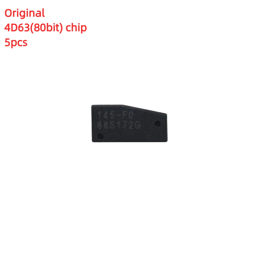 

Original 4D63 80bit ID63 ID83 TP33 Blank Ceramic Transponder Chip for Ford Mazda Lincoln Car Key 5pcs