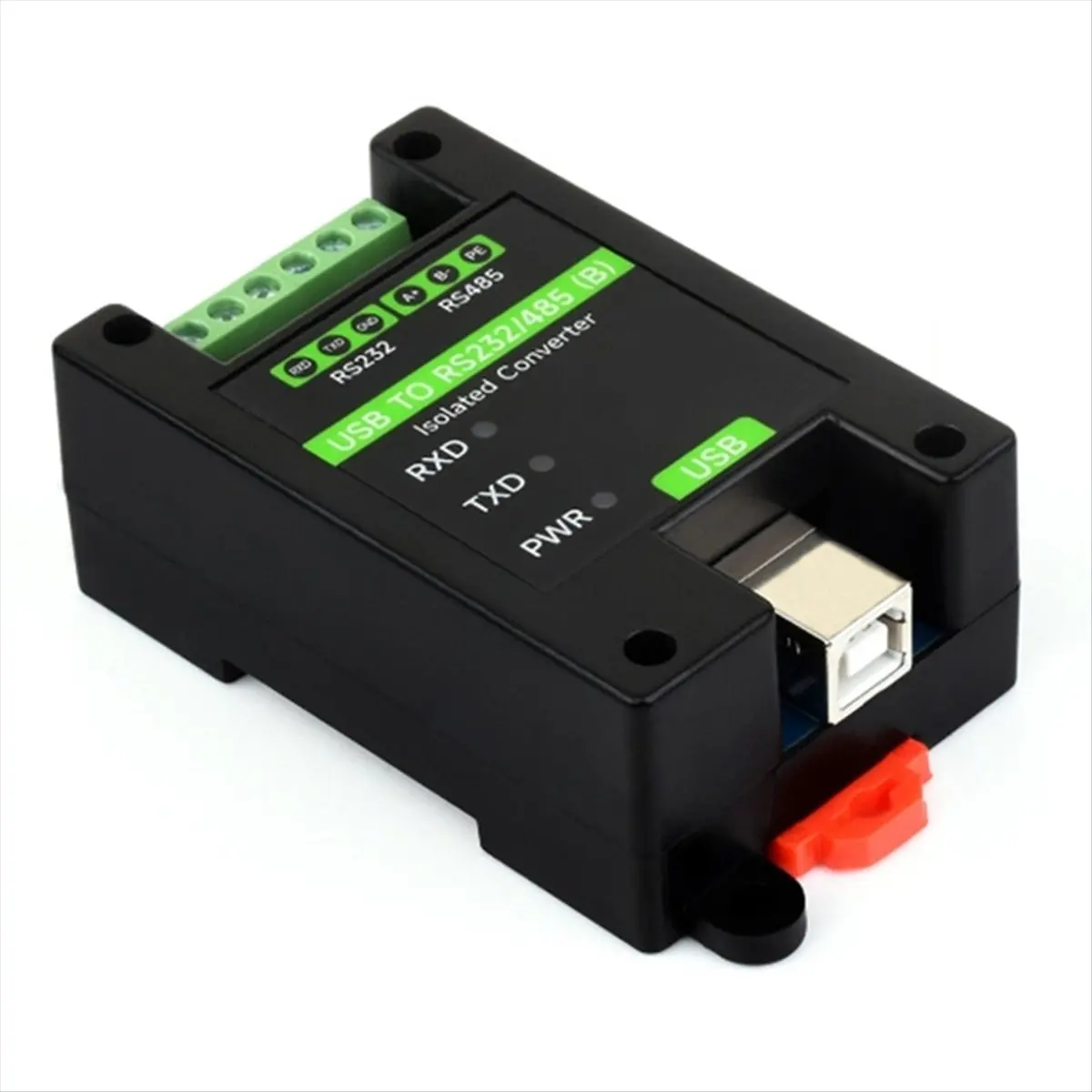 L63A USB to RS232/485 (B) Industrial Isolated Converter FT232RNL Rail-Type USB Converter Multiple Protection