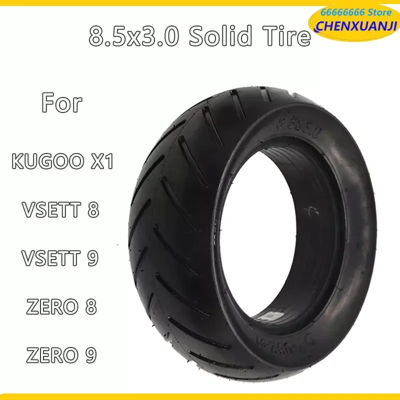 

8.5 Inch 8.5x3.0 Solid Tire 8 1/2X2(50-134) 8 1/2X3 for Kugoo X1 Zero 8 Zero 9 VSETT 8 VSETT 9 PRO Electric Scooter Accessories