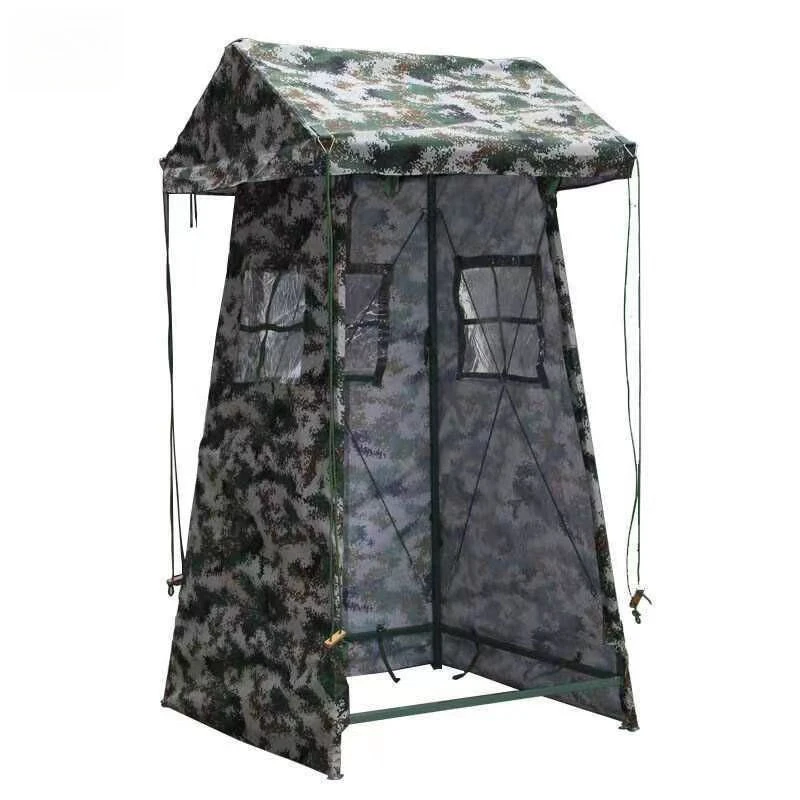 Portable guard box tent, metal stand guard pavilion mobile checkpoint outdoor waterproof pavilion