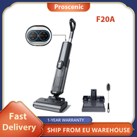 Proscenic F20A Wet and Dry Cordless Vacuum Cleaner 3-in-1 380 RPM Strong Suction Vacuum/Mop/Wash,2500mAh  Battery,35min Running