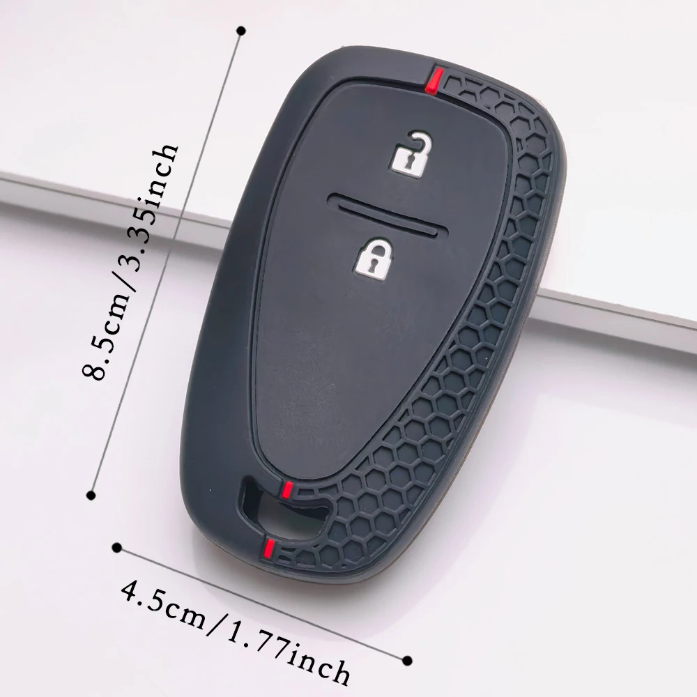 Key Cover Caps For Chevrolet Onix 2023 Bolt EV Equinox Cruze Malibu Camaro Volt 2/3/4/5/ Buttons Silicone Car Key Case view 4