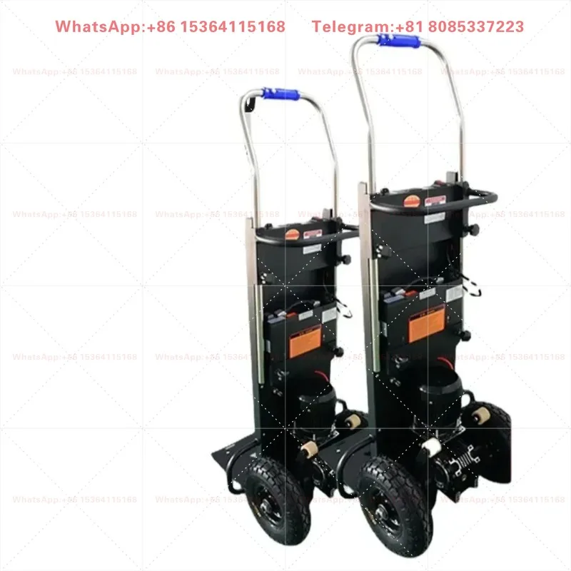 Stair climbing artifact truck, electric stair climber, pulling heavy objects, upstairs carrying artifact