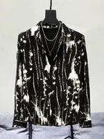 Camisa de manga larga para primavera y otoño, Top bonito de calle con personalidad para hombres y mujeres, ropa informal de fiesta de gran tamaño