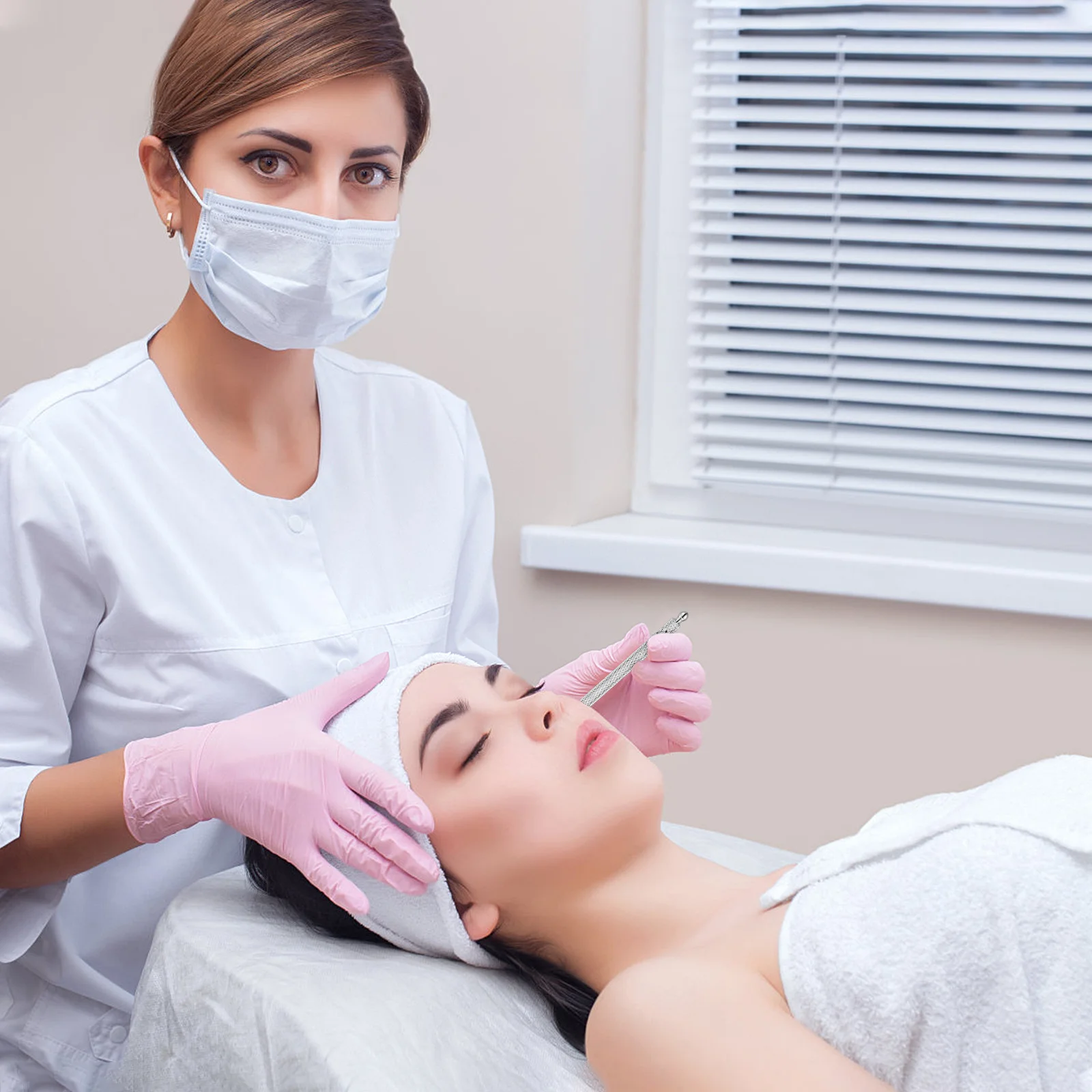 

Зонд для акупунктуры ушей из нержавеющей стали, прочный инструмент для терапии меридианов, противоскользящая ручка, прецизионный стимулятор точки давления для ушей