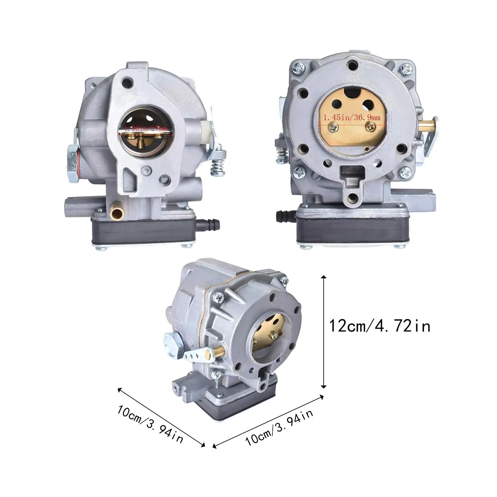 

Carburetor Practical Compact Easy Installation for 498729 495181 Lawnmower