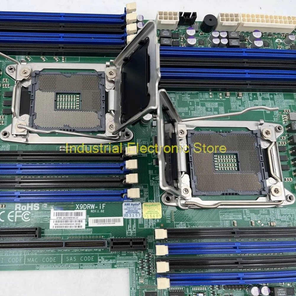 لدعم اللوحة الأم لخادم Supermicro لعائلة Xeon E5-2600 V1/V2 LGA2011 DDR3 X9DRW-iF #4