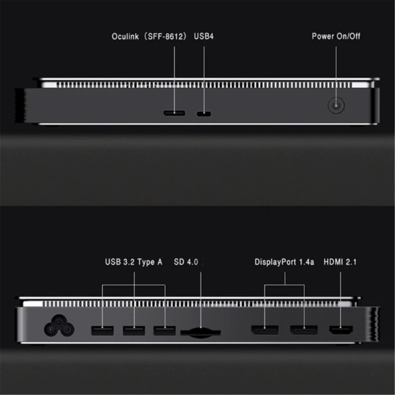 Imagem -06 - Doca Expansão Placa Gráfica Gpd g1 Gpu 8gb Gddr6 Usb para Radeon Rx7600mxt