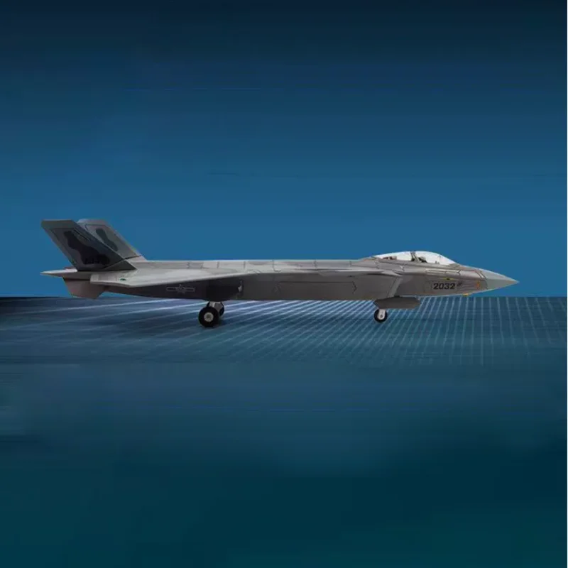 Terebo 1:72 Scale J-20S Two-Seat Fighter Jet Alloy Model Aircraf Static Collection Decorated Holiday Gifts Toys Souvenir Gift