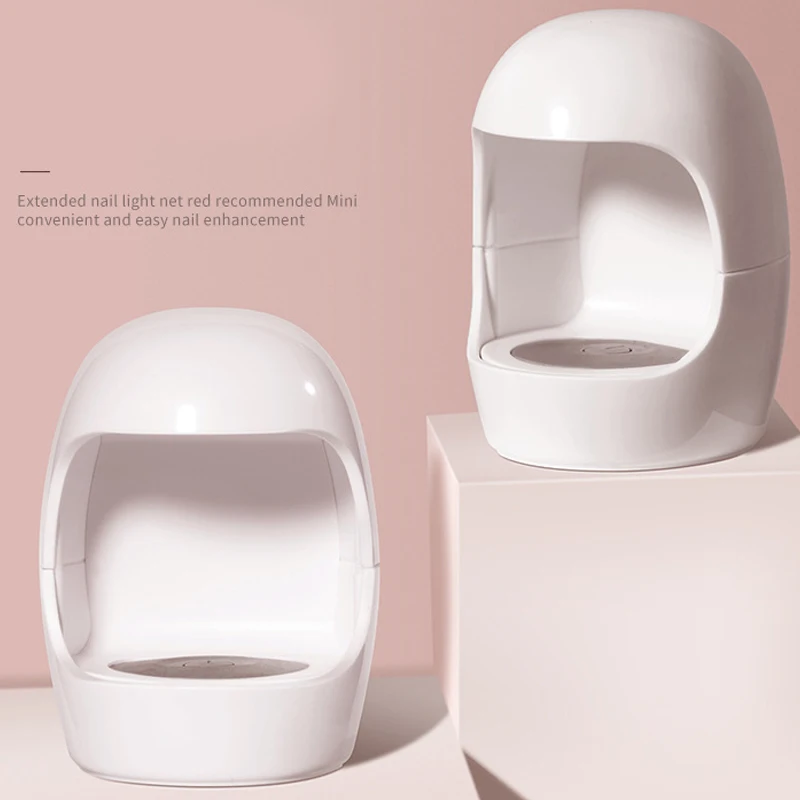 6W Eivorm UV Nagellamp Droger Mini Enkele Vinger Ei Fototherapie Machine Sneldrogende Draagbare Vernis Uitgeharde manicure Gereedschap