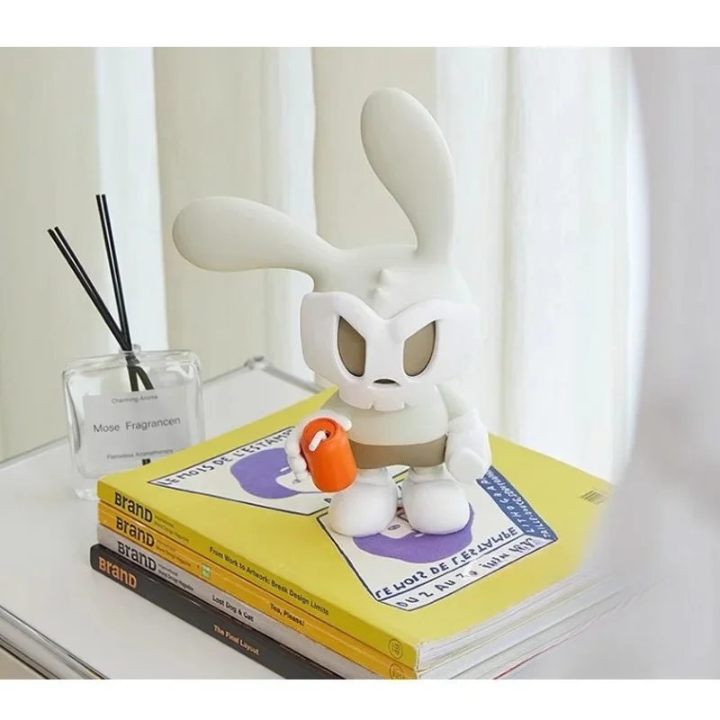 Decoration Home Fashion Mask Rabbit Doll Sculpture Ornaments Kawaii Room Decor Sculptures Figurines Nordic Art Tabletop Ornament