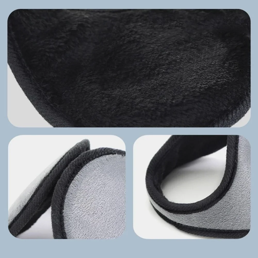 Thicken Winter Unisex Headphones Fleece Warmer Earmuff Warm Plush Cloth Ear Muffs Cover Earwarmers Earlap Warmer Ear Protector