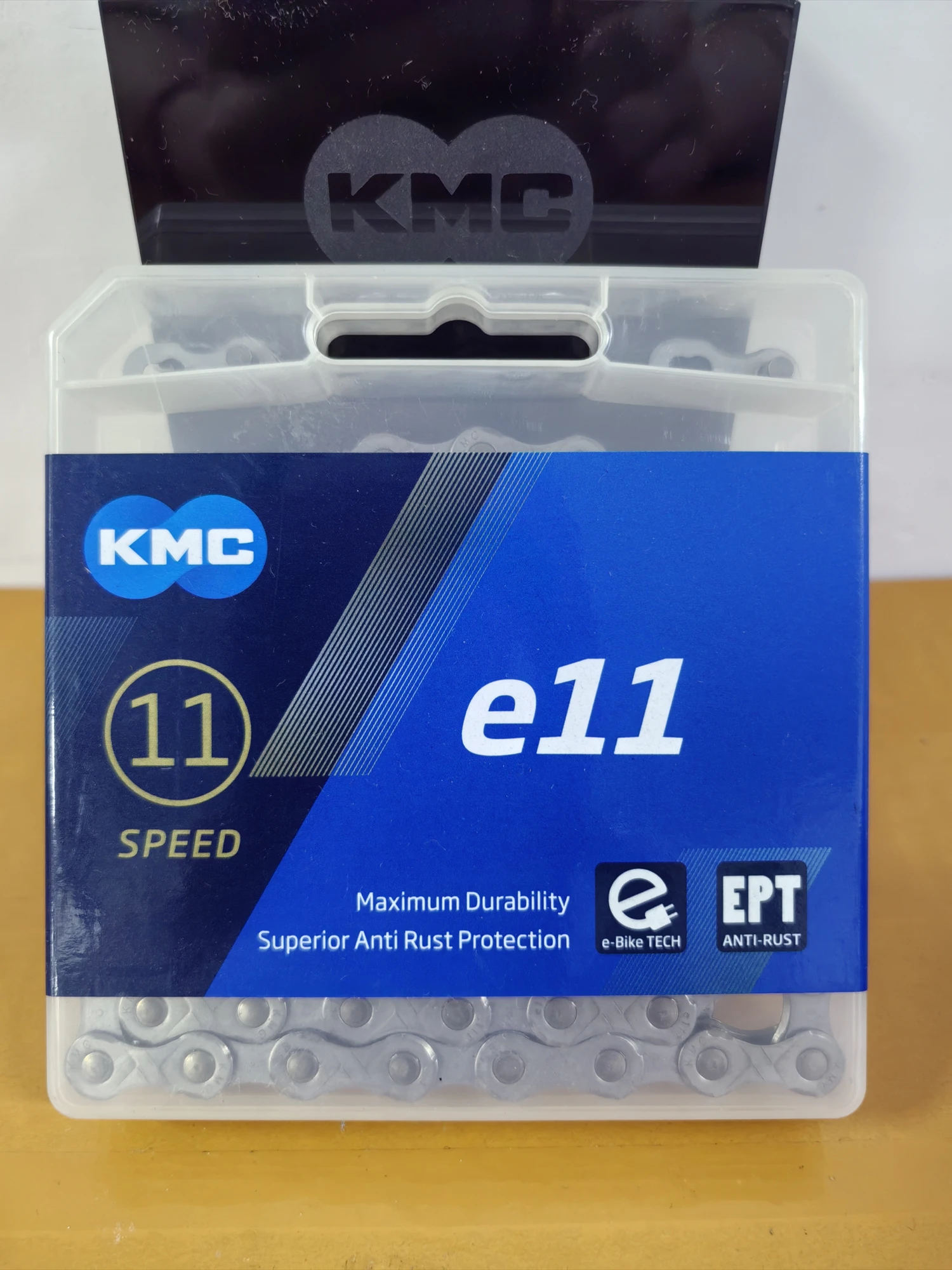 KMC eBike Chain e8 e9 e10 e11 e12 Electric Bicycle Chains 8 9 10 11 12 Speed EPT Anti-Rust Curren 136 Links for Bosch E-Bike - view 4