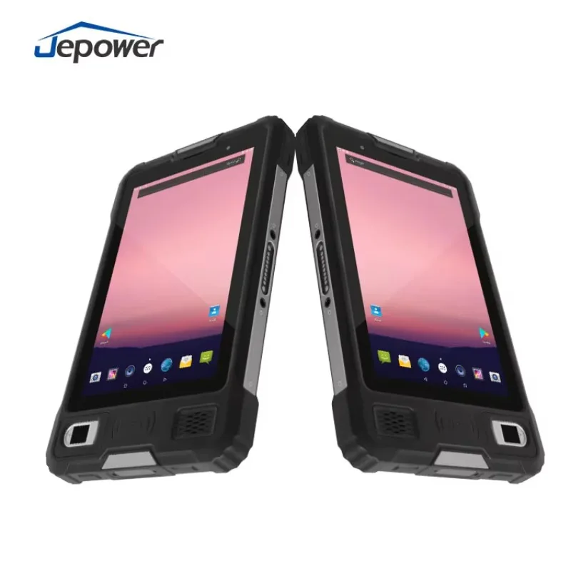 8 Inch Android Stock Biometric Fingerprint and RFID Scanner Handheld Industrial Tablet with High Security Measures