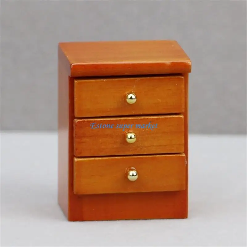 

090B Dollhouses Table Chair Bed Model Bedroom Supplies Home Scene Furniture