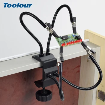 Toofour Bureau Klem Pcb Alligator Clip Multi Solderen Helpen Hand Derde Hand Gereedschap Soldeerstation Houder Voor Lasreparatie