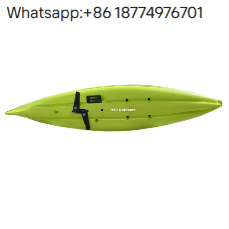 

HDPE Plastic Rowing Ka Canoe 4.15m Big Hatches One-Person Efficient Ka for Surfing and Fishing Outdoor Activity