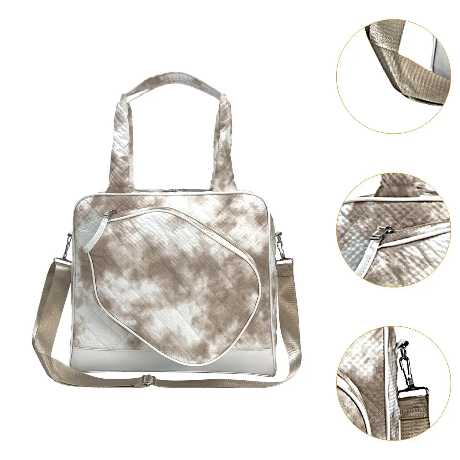 Sac leball pour femme, sac de tennis avec sangle réglable et compartiment, grand, 514