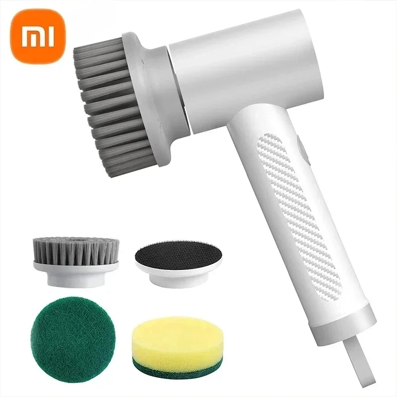 

Беспроводная электрическая щетка Xiaomi, щетка для уборки дома, кухни, мытья посуды, ванной, плитки, профессиональная щетка для уборки, экономия труда