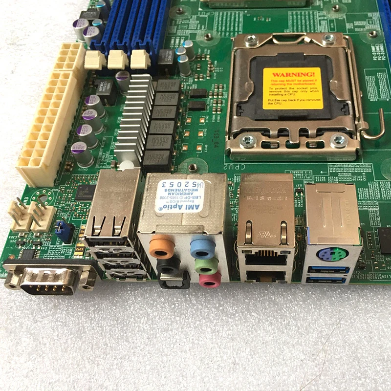 Para placa base de estación de trabajo Supermicro LGA 1356 C602 DDR3 procesador Xeon E5-2400 y E5-2400 v2 X9DAL-3