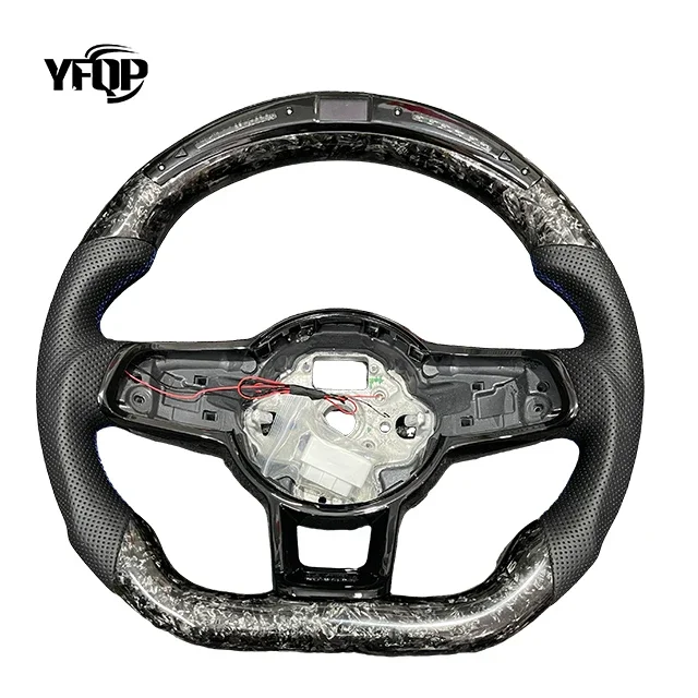 Car Steering Wheel for volkswagen VW Golf 7 r golf7 mk7 gti 7r Steering Wheels Volant Lenkrad Carbon Fiber