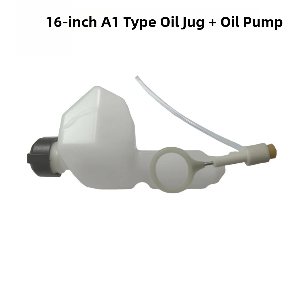 16 Inch Plastic Oil Pump With Oil Can Automatic Fuel Transfer Pump Fuel Tank Assembly For String Trimmer Garden Power Tool